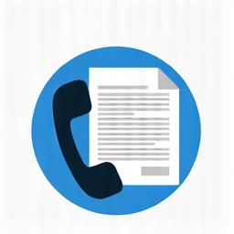 Icon eines Telefons und eines Dokuments für den ersten Kontakt.